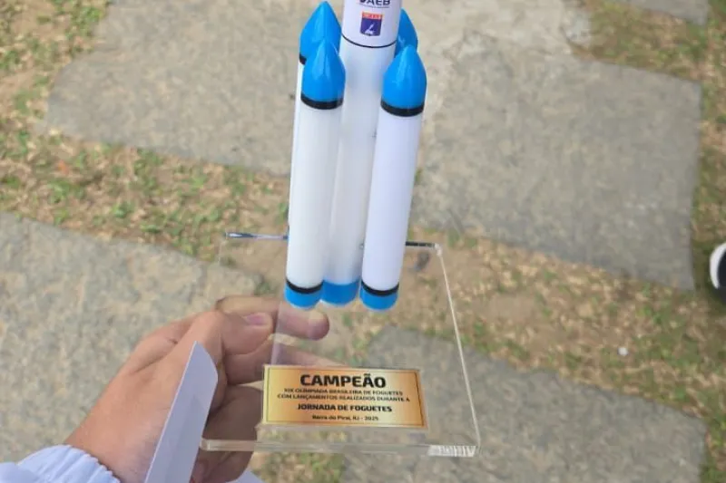 Escola SESI/SC conquista bicampeonato na Olimpíada Brasileira de Foguetes