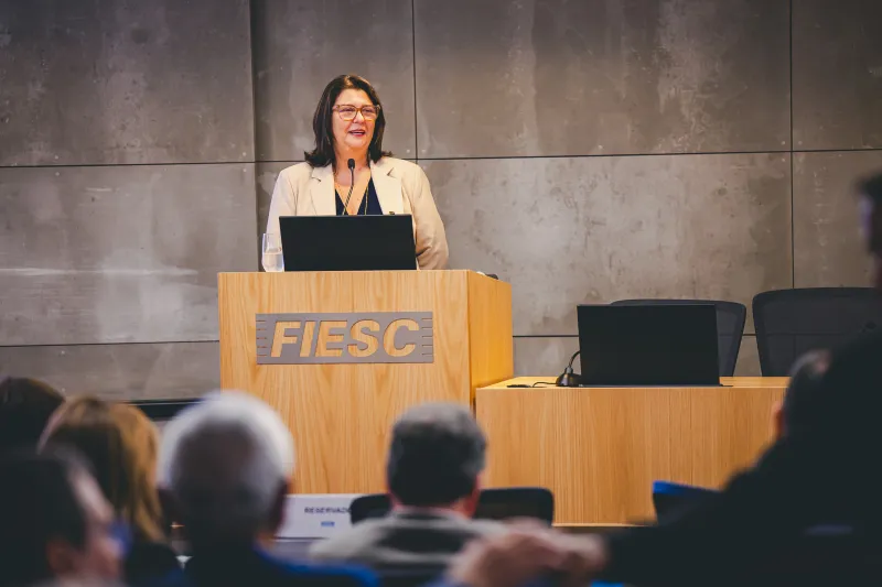 Encontro foi realizado na FIESC, em Florianópolis (foto: Júnior Somensi)