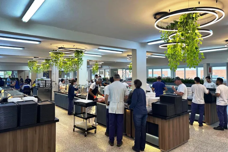 Rede de restaurantes do SESI/SC supera marca de 115 mil refeições por dia
