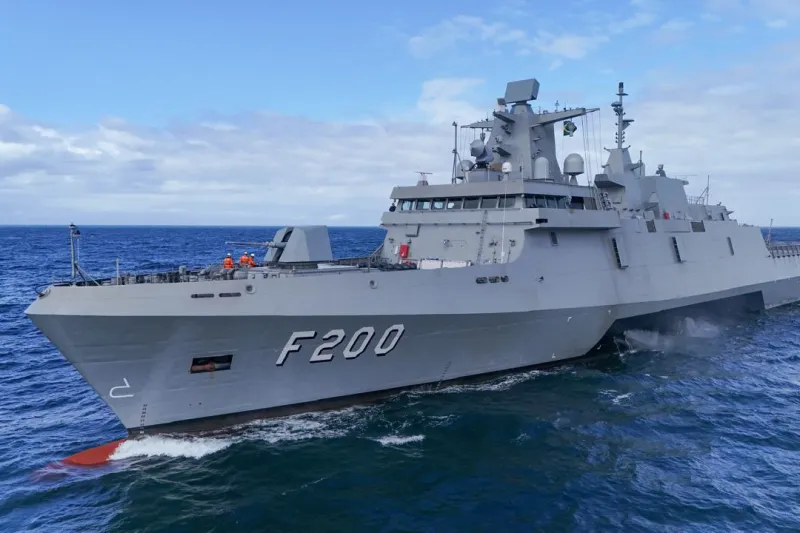 Santa Catarina entrega à Marinha a primeira fragata de projeto que movimenta R$ 12 bilhões