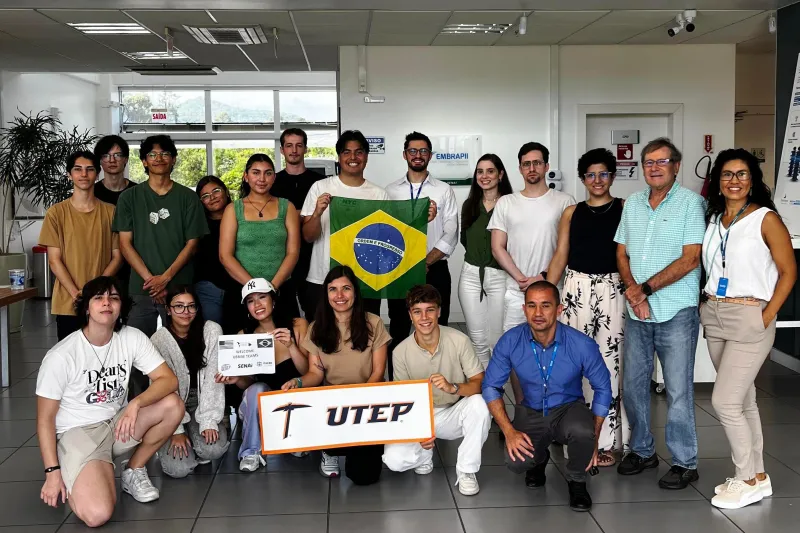 UniSENAI recebe delegação de universidade dos EUA para atividades acadêmicas