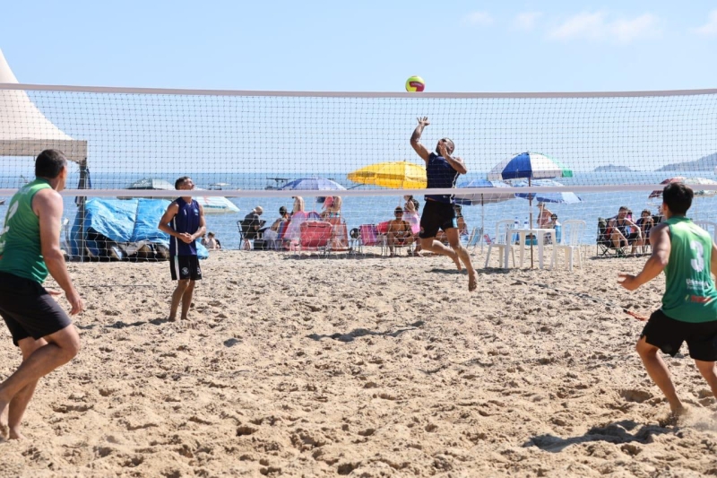 Disputas do vôlei de praia masculino foram acirradas em São Francisco