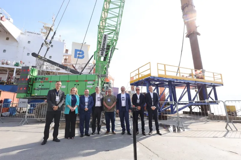 Solaris inicia ampliação do píer do TESC em São Francisco do Sul