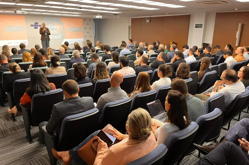 FINEP apresenta linhas de financiamento à inovação em Florianópolis