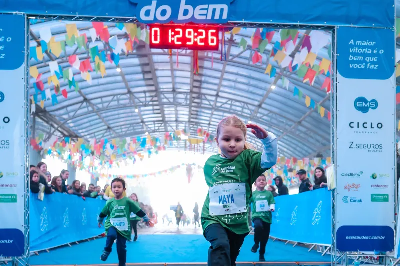 São Miguel do Oeste também teve maratoninha para crianças