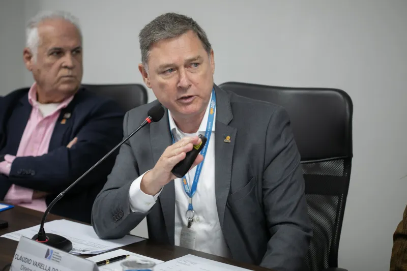 Cláudio Varella, diretor de engenharia e obras da Celesc (foto: Filipe Scotti)