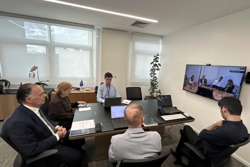 Presidente da FIESC, Gilberto Seleme, abre reunião online com BNDES.