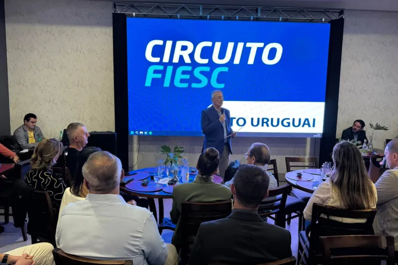 Circuito FIESC reforça presença regional e mobiliza lideranças pela competitividade da indústria
