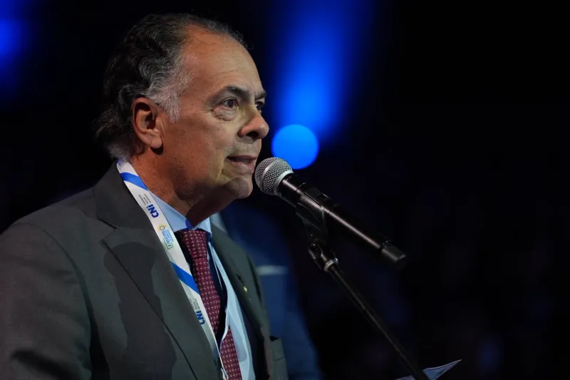 Presidente da FIESC, Gilberto Seleme (foto: Gabriel Pinheiro/CNI)