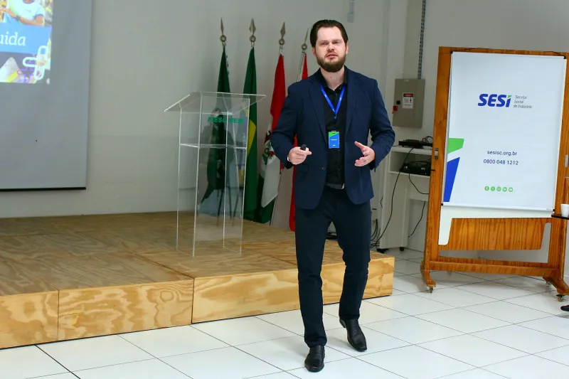 Encontros realizados pelo SESI em Rio do Sul e Ibirama detalham os benefícios da ginástica laboral. (Foto: Debora Claudio)