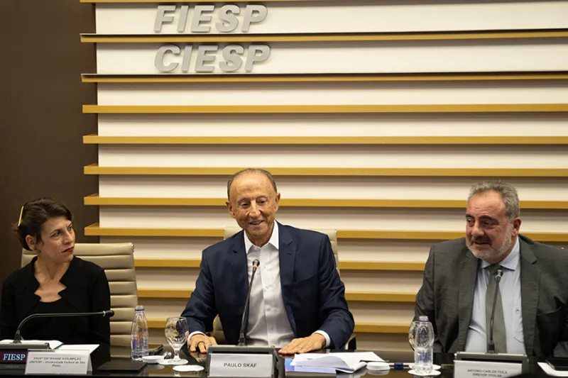 FIESC recebe presidente da FIESP Paulo Skaf nesta sexta,  24