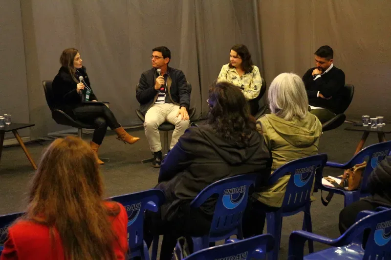 Intensa programação marcou a presença da FIESC durante a FERSUL 2026. (Fotos: Debora Claudio)