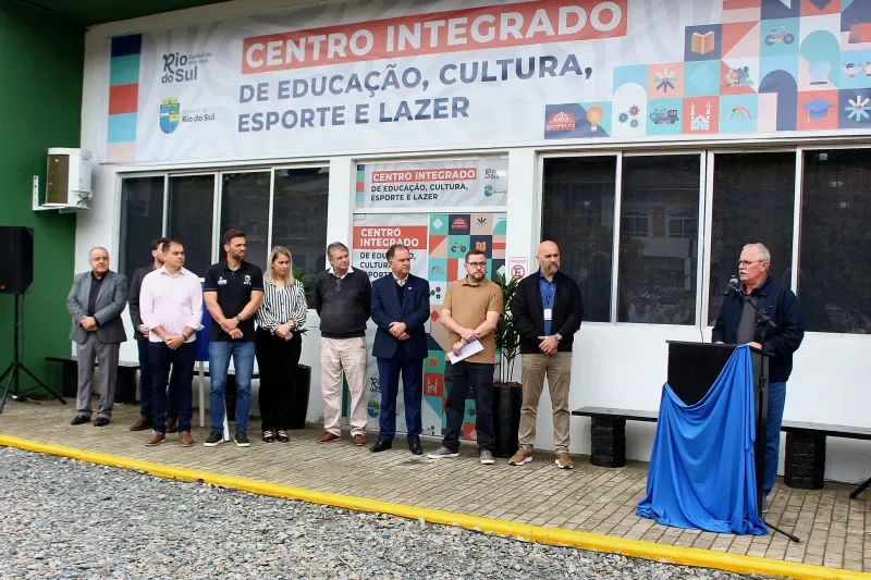 A FIESC Alto Vale cedeu o espaço do antigo SENAI, em Rio do Sul, para a criação do Centro Integrado de Educação, Esporte, Cultura e Lazer. (Foto: Debora Claudio)