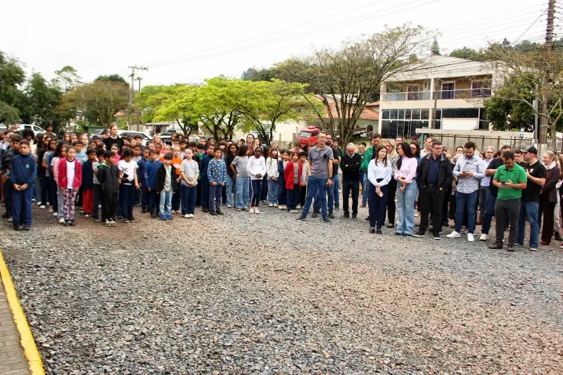 A FIESC Alto Vale cedeu o espaço do antigo SENAI, em Rio do Sul, para a criação do Centro Integrado de Educação, Esporte, Cultura e Lazer. (Foto: Debora Claudio)