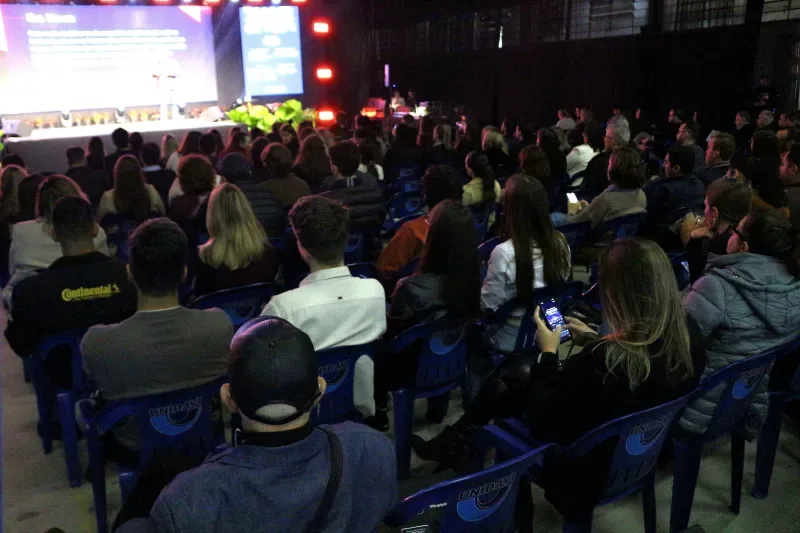 Intensa programação marcou a presença da FIESC durante a FERSUL 2026. (Fotos: Debora Claudio)