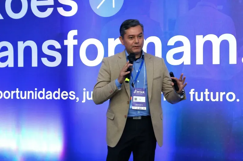 Intensa programação marcou a presença da FIESC durante a FERSUL 2026. (Fotos: Debora Claudio)