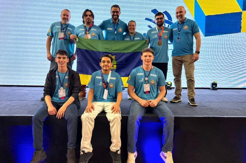 Estudantes do SENAI de Rio do Sul conquistam medalhas na  WorldSkills 
