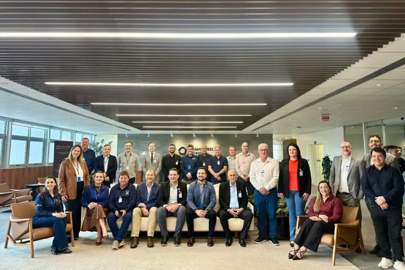 Lideranças do Extremo Sul de SC conhecem soluções da FIESC para gestão pública