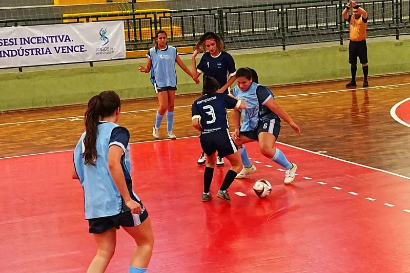 A segunda rodada estadual dos Jogos do SESI foi em Lages. (Foto: divulgação)