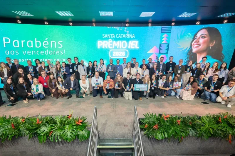 IEL/SC premia estudantes, instituições e empresas no Prêmio IEL de Talentos