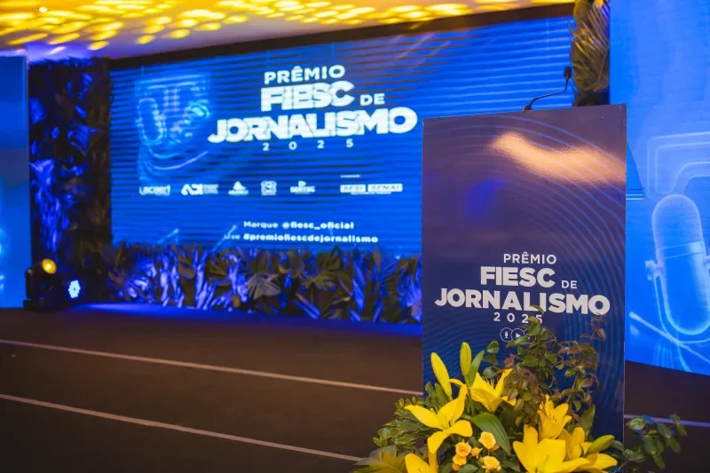 Conheça os finalistas do Prêmio FIESC de Jornalismo 2026