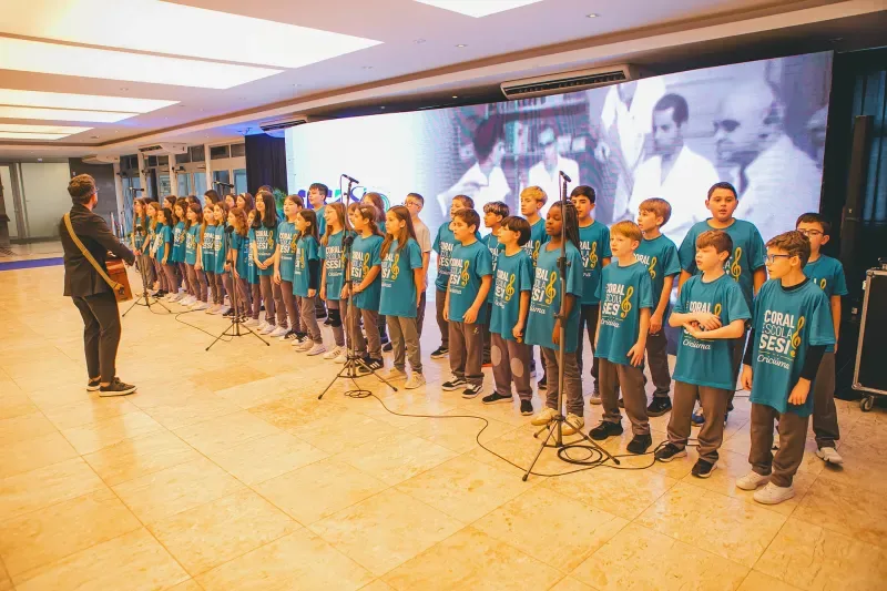Apresentação cultural integrou dia de festa na FIESC