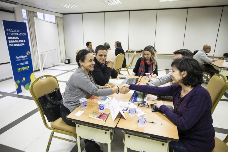 Participantes são associados ao projeto Brasil Design, que busca a promoção internacional do setor. (Foto: Marcos Campos) Participantes são associados ao projeto Brasil Design, que busca a promoção internacional do setor. (Foto: Marcos Campos)