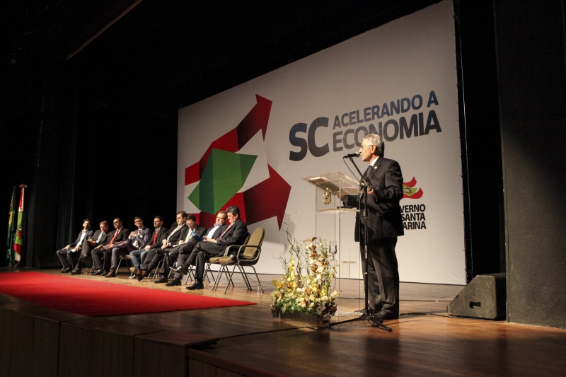 Presidente da FIESC, Glauco José Côrte, participou do lançamento do SC+Energia (foto: Heraldo Carnieri) Presidente da FIESC, Glauco José Côrte, participou do lançamento do SC+Energia (foto: Heraldo Carnieri)