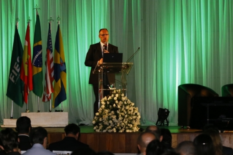 Ralf Gruber, da FlexSim Software, destacou os ganhos obtidos com a simulação computacional (Foto: Manolo Rodriguez)