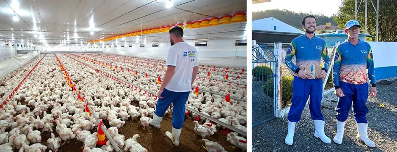 Ederson Coan e o pai, Gelson - Foto: Divulgação.