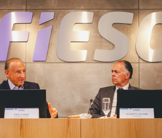 Paulo Skaf e Gilberto Seleme